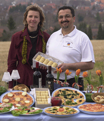 Inhaber Giovanni Guzzardi mit Frau Sabine